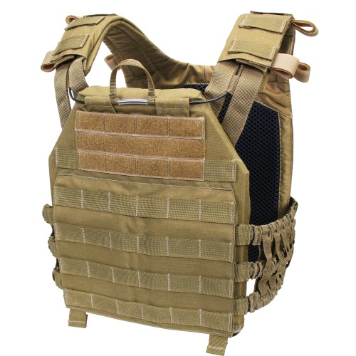 Quick release plate carrier Coyote